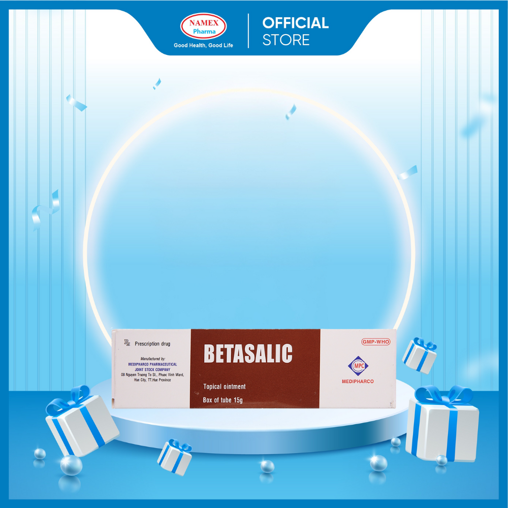 Thuốc mỡ bôi da Betasalic 15g