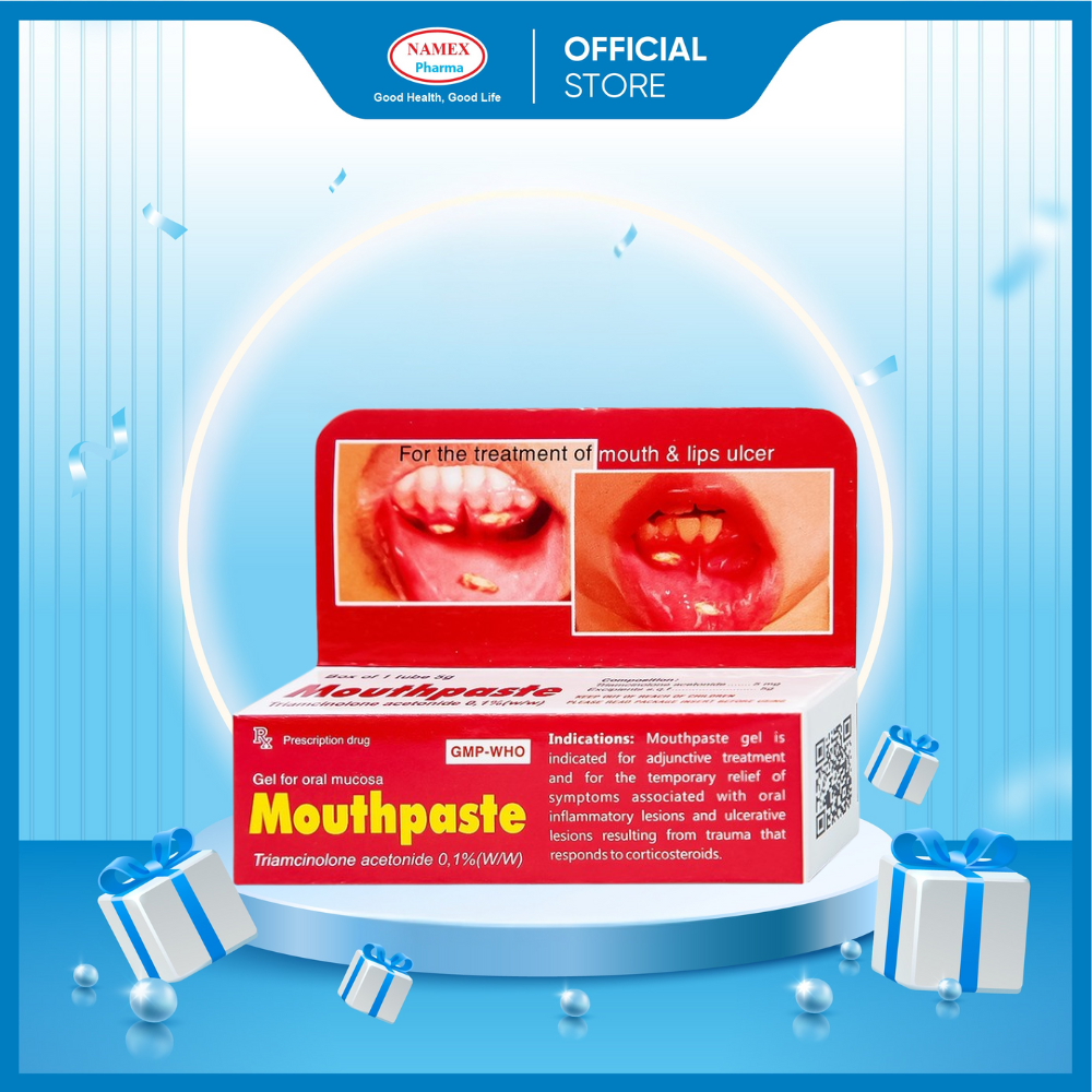 Gel bôi Mouthpaste 0.1%