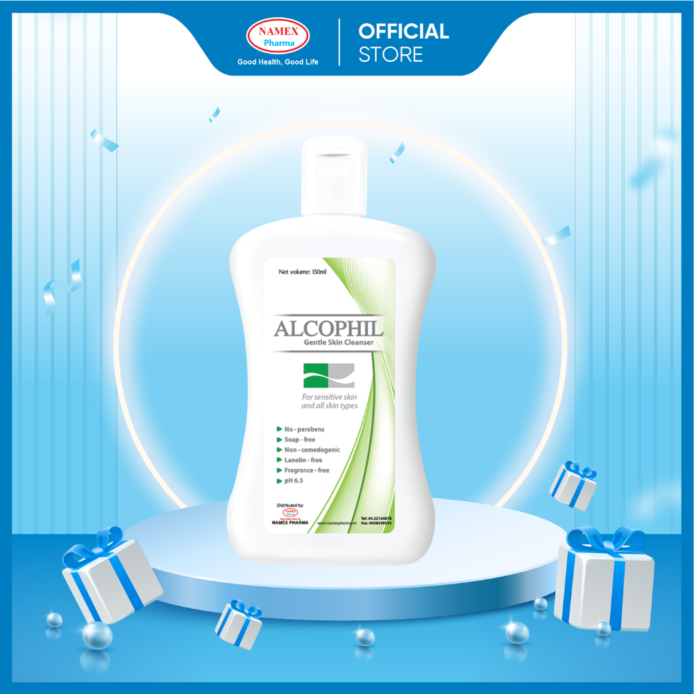Sữa làm sạch và dưỡng da Alcophil