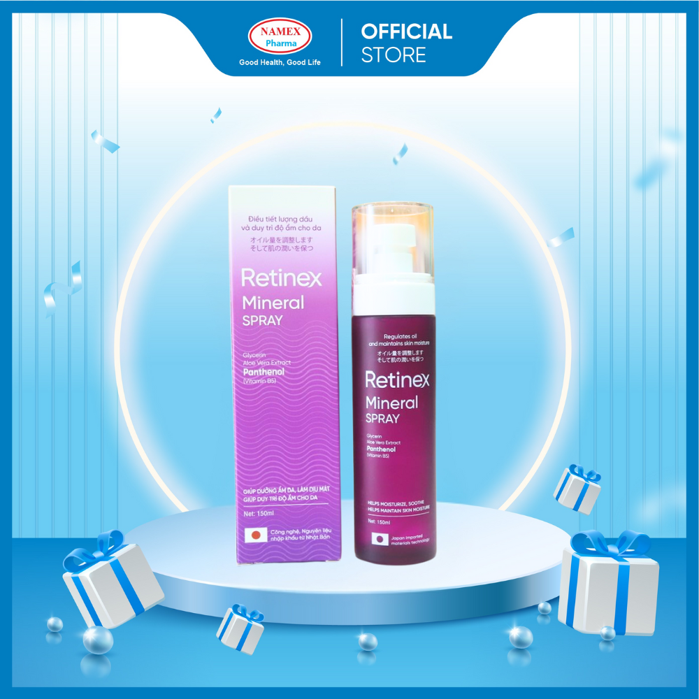 XỊT KHOÁNG RETINEX MIRERAL SPRAY